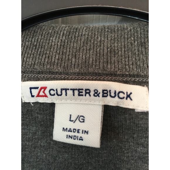 Cutter & Buck L Pittsburg Pitt Football Long Sleeve 1/4 Zip Pull Over Sweatshirt - Picture 3 of 4